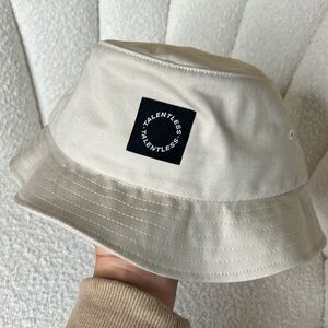 Beige Talentless Bucket Hat for Summer